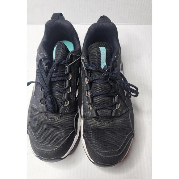 Adidas Terrex AX3 Shoes Womens Size 7.5 Black White Trail Running Outdoor FX6981 - Picture 7 of 9